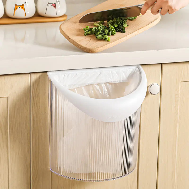 Nordic Wall-Mounted Multifunctional Kitchen Trash Can