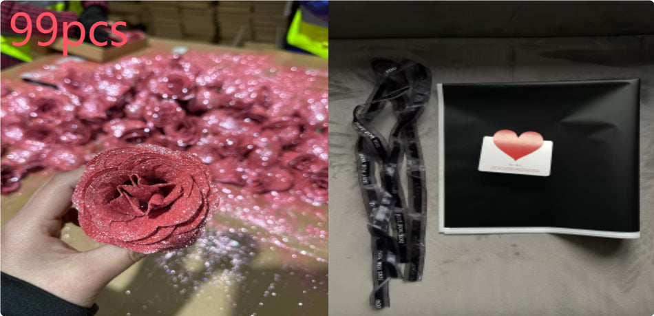 Personalized Valentine's Day Bridal Bouquet Preserved Fresh Flower