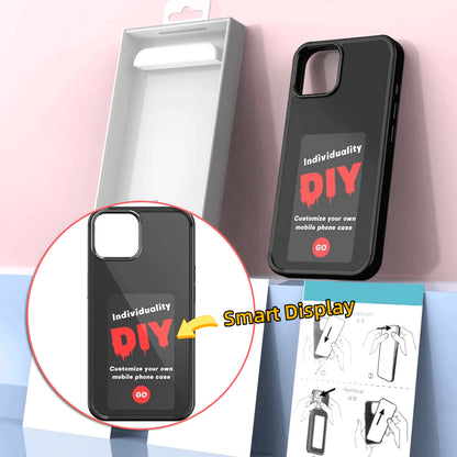 Luxury E-Ink Screen Phone Case – Battery-Free Dynamic Display, Personalized Designs & Smart Projection Cover