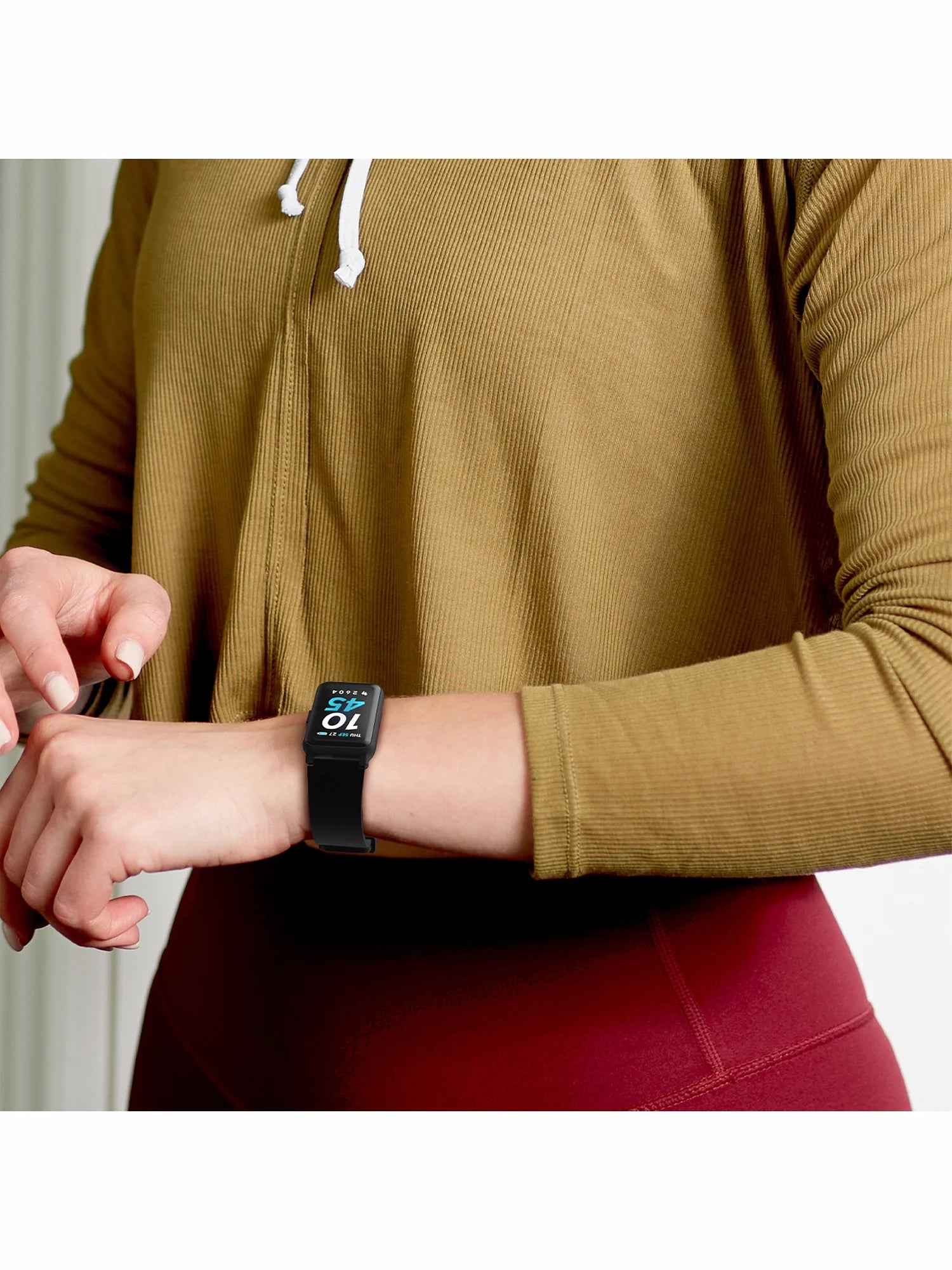 Active 3 Unisex Smartwatch – Fitness Tracker with Tie-Dye Silicone Strap