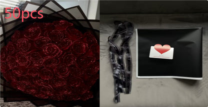 Personalized Valentine's Day Bridal Bouquet Preserved Fresh Flower