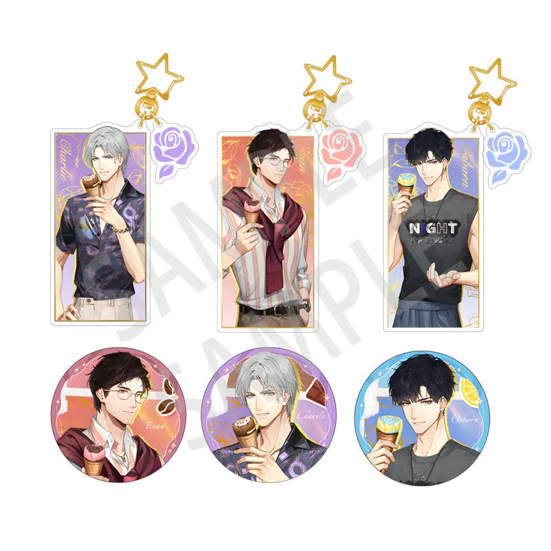 Game Peripheral - Light and Night Character Acrylic Stand