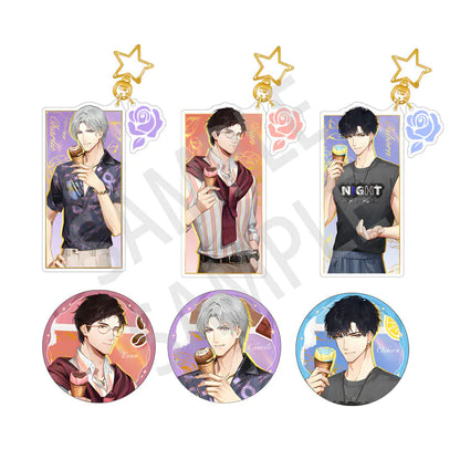 Game Peripheral - Light and Night Character Acrylic Stand