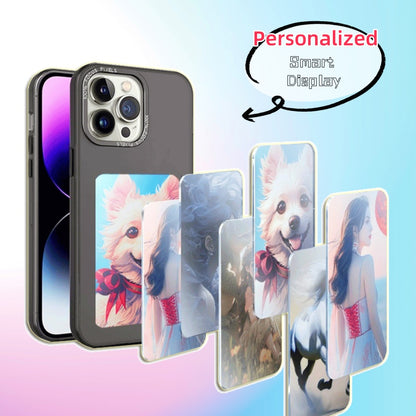 Luxury E-Ink Screen Phone Case – Battery-Free Dynamic Display, Personalized Designs & Smart Projection Cover